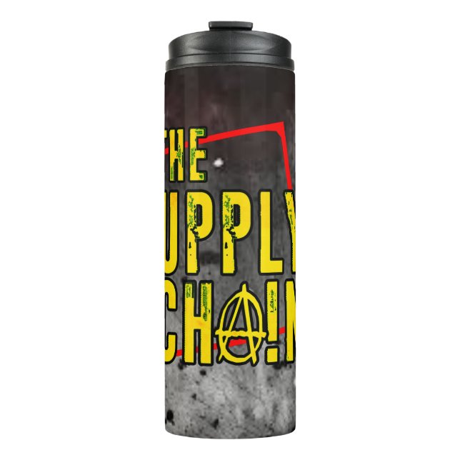 La bouteille thermique de la chaîne d'approvisionn (Devant)
