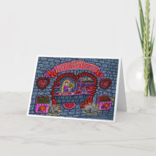 La boutique Valentine de Freya - Carte de voeux