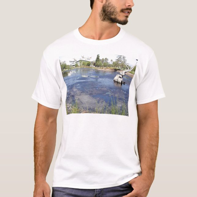 La Brea Tarpits staut Museen T-Shirt (Vorderseite)