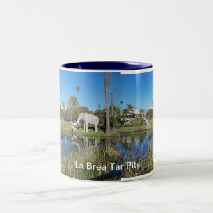 La Brea Teer-Gruben-Tasse Zweifarbige Tasse