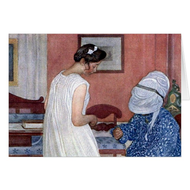 La Bridesmaid 1910 (Devant horizontal)