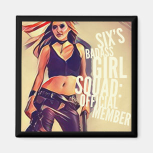 La brigade de la fille Badass Six : Magnet