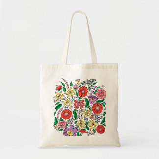 La broderie hongroise a inspiré le sac fourre-tout