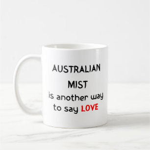 la brume australienne aime la tasse à café
