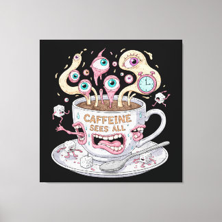 La Caféine Voit Tous Les Murs De Toile