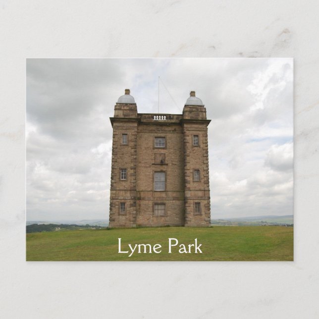 La Cage, Carte postale de Lyme Park (Devant)