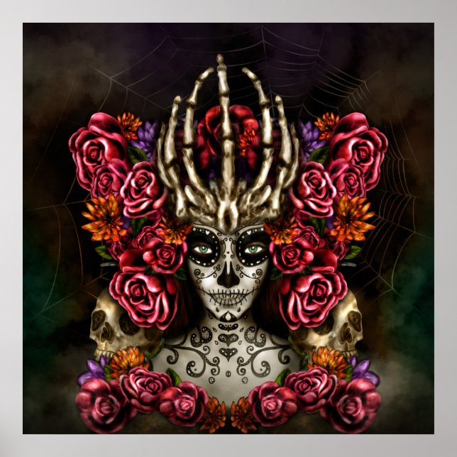 La Calavera Catrina Poster (Vorne)