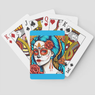 La Calavera Catrina Spielkarten