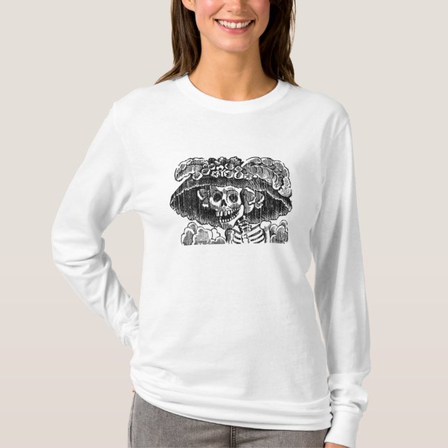La Calavera Catrina T-Shirt (Vorderseite)