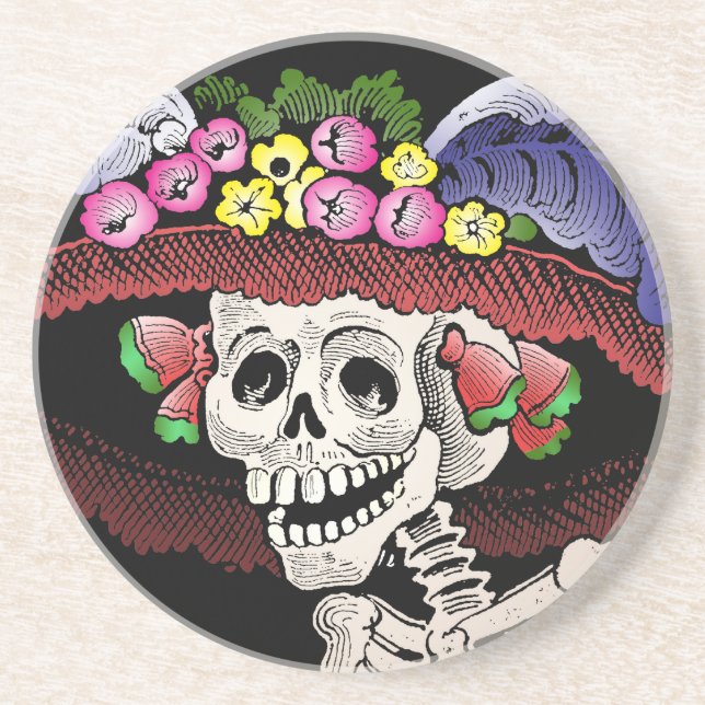 La Calavera Catrina [Untersetzer] Untersetzer (Vorne)