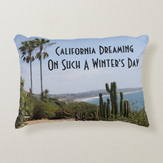 La Californie rêvant le coussin d'accent