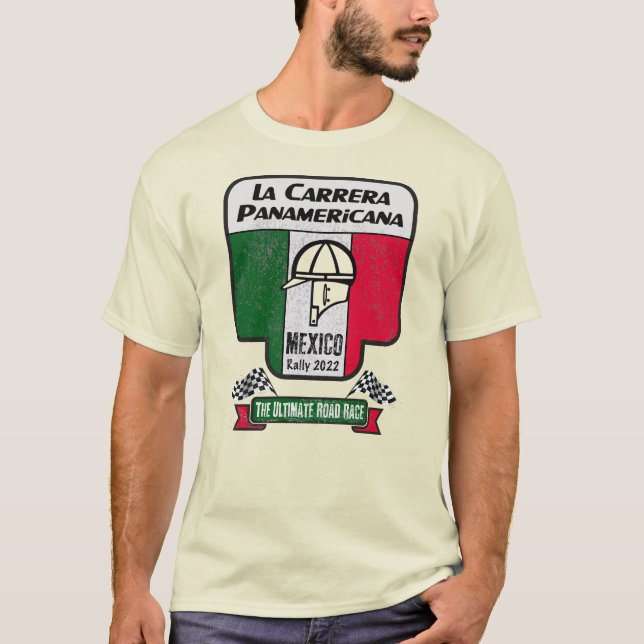La Carrera Panamericana Mexico 2022 T-Shirt (Vorderseite)