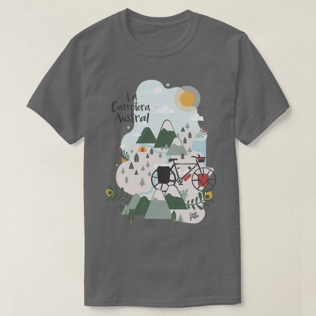 La Carretera Austral T-Shirt (Design vorne)