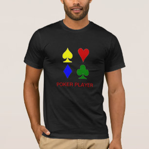 La carte colorée adapte au T-shirt