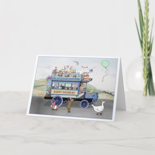 La Carte d'Anniversaire (Devant)