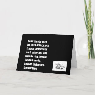 LA CARTE D'ANNIVERSAIRE DU MEILLEUR AMI**