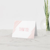 La carte de baby shower de Merci rougissent