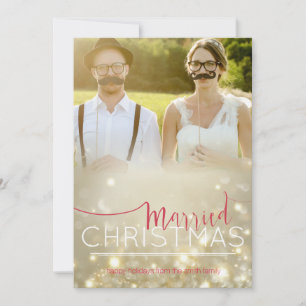 La carte de Christmas : Married Christmas - Custom