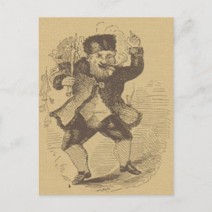 La carte de dessin St. Nick de Thomas Nast