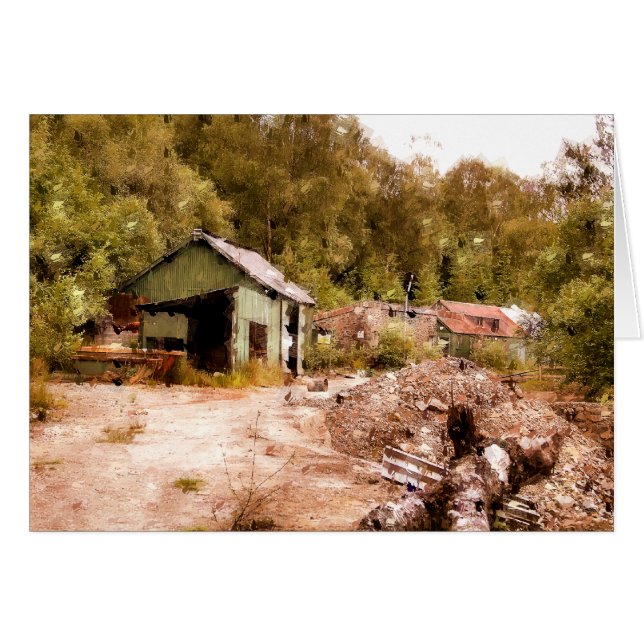 LA CARTE DE LA MINE D'OR (Devant horizontal)