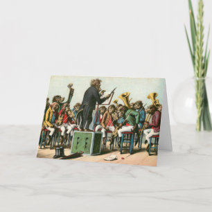 La carte de l'orchestre du singe