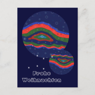 La carte de Noël...