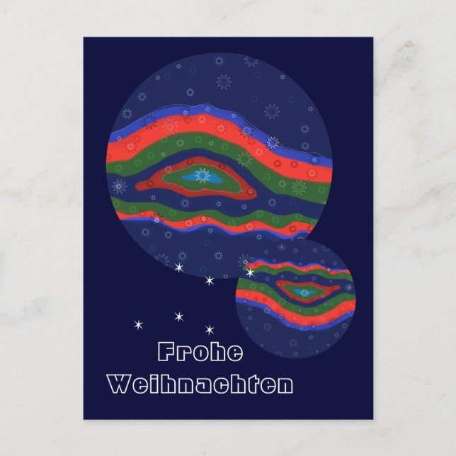 La carte de Noël... (Devant)