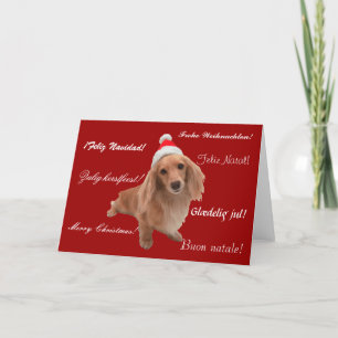 La carte de Noël