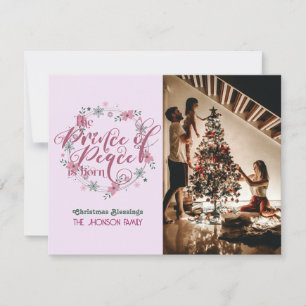 La carte de Noël chrétienne du Prince de la Paix