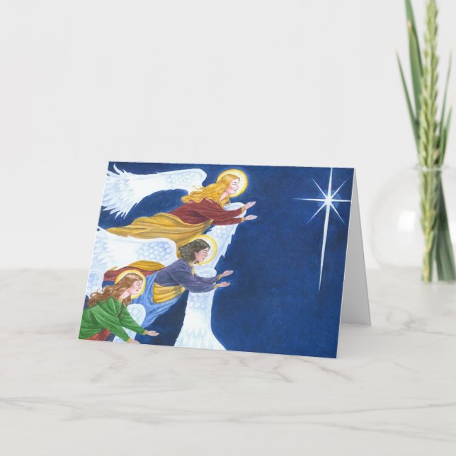 La Carte de Noël d'Angel (Devant)