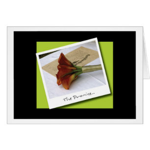 La carte de promesse…