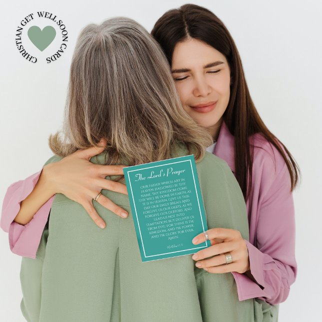 La carte de sympathie de la prière du Seigneur (Créateur téléchargé)