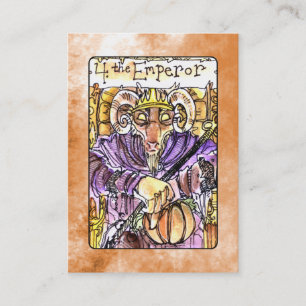 La carte de tarot d'empereur