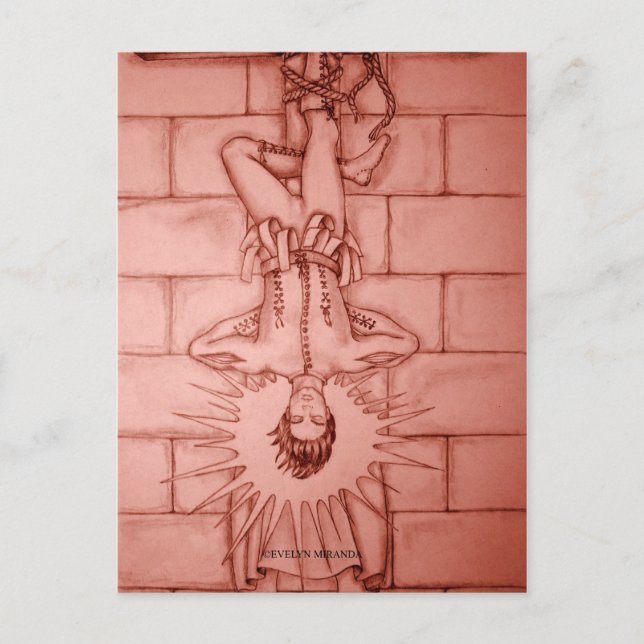 La carte de tarot homme pendu (Devant)