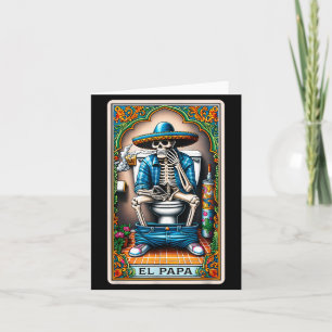 La carte de tarot latino du Pape faisant du père e