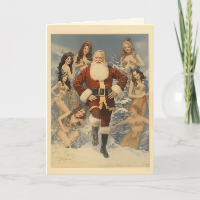 La carte de vacances pour dames (Devant)