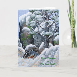 La Carte de voeux Cosy Couple