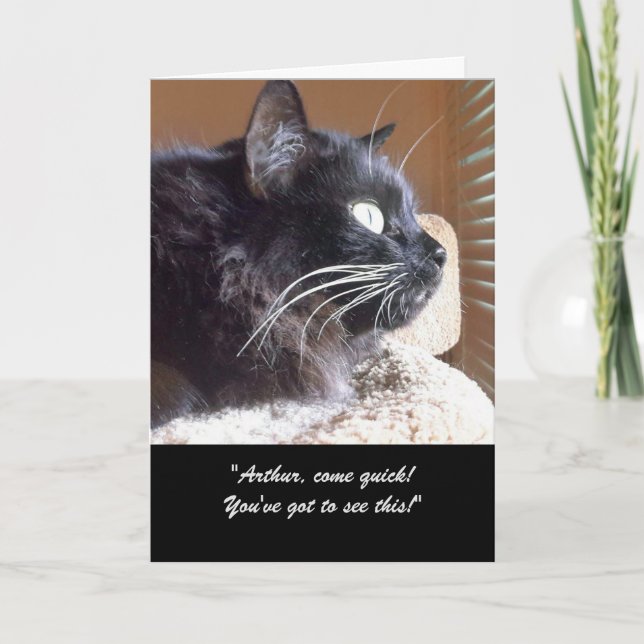 La carte de voeux de Merlin (Devant)