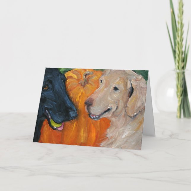 La carte de voeux des Citrouilles (Devant)