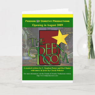 La carte de voeux Green Room