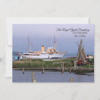 La carte de voeux Royal Yacht Dannebrog!