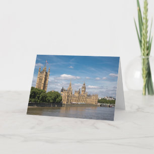 La carte de vœux vierge du palais de Westminster