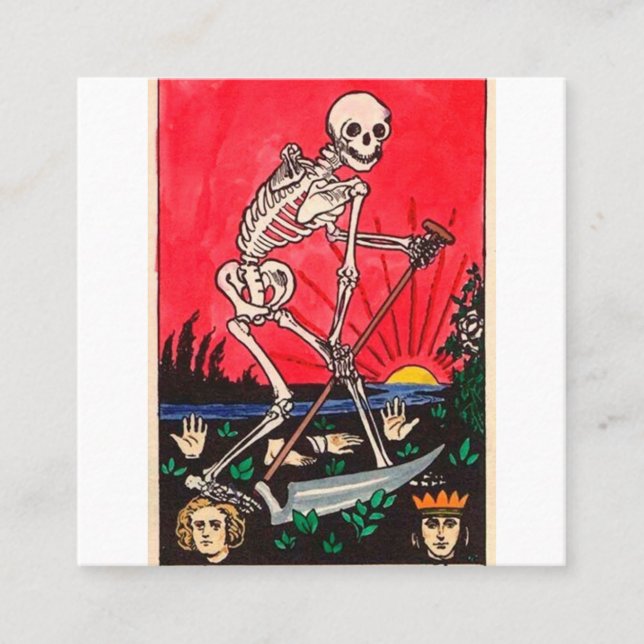 La carte Death Tarot (Devant)