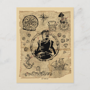 La carte des bijoux des Goonies