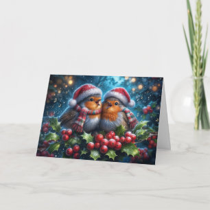 La carte des chanteurs de Noël