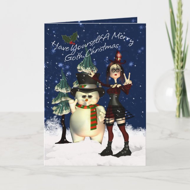 La Carte du Christ de Gothic, H.I.P. et Snowman (Devant)