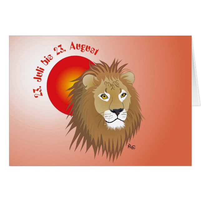 La Carte du lion (Devant Horizontal)