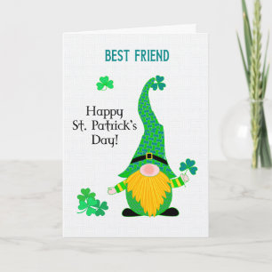 La carte Gnome Leprechaun du Frère St Patrick