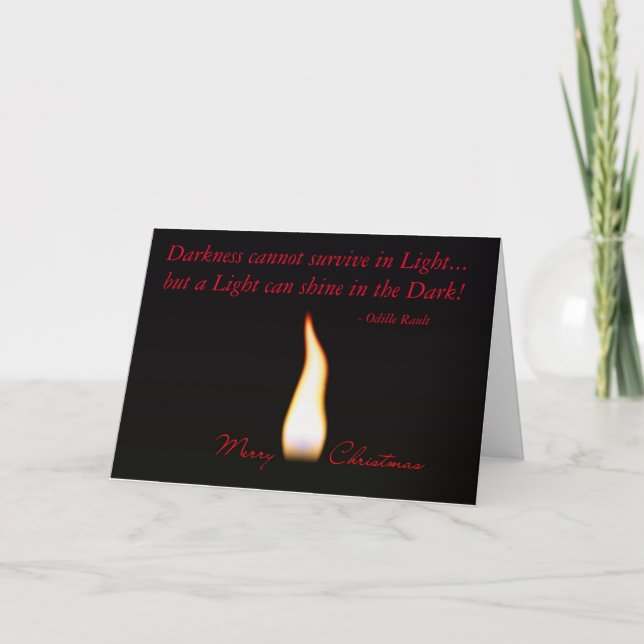 La carte Inspiron Christmas (lumière du Darkness) (Devant)
