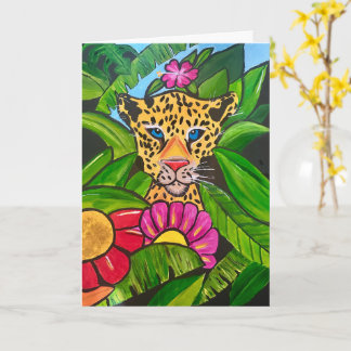 La carte Jaguar vierge